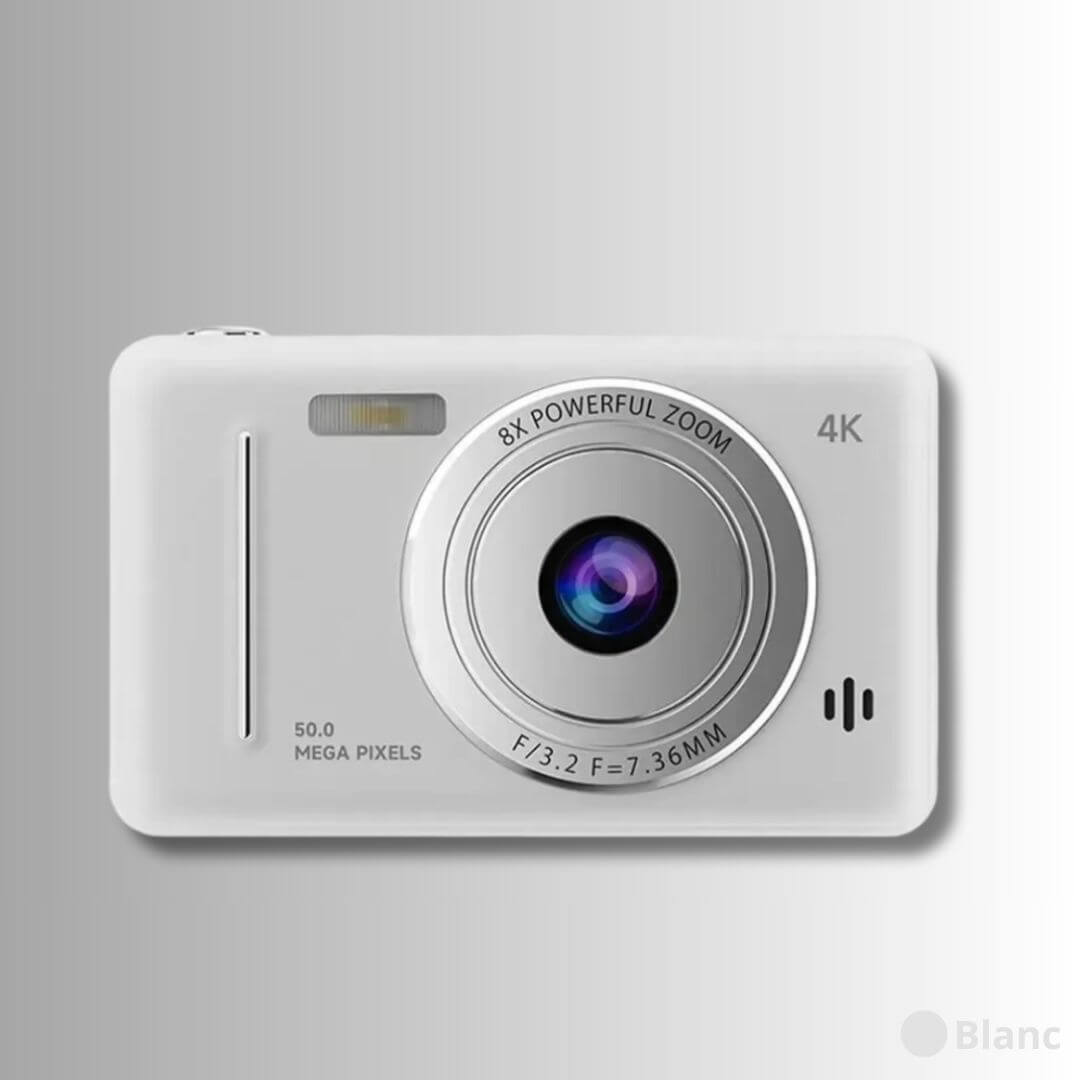 Appareil photo enfant - 4K Blanc 64Go