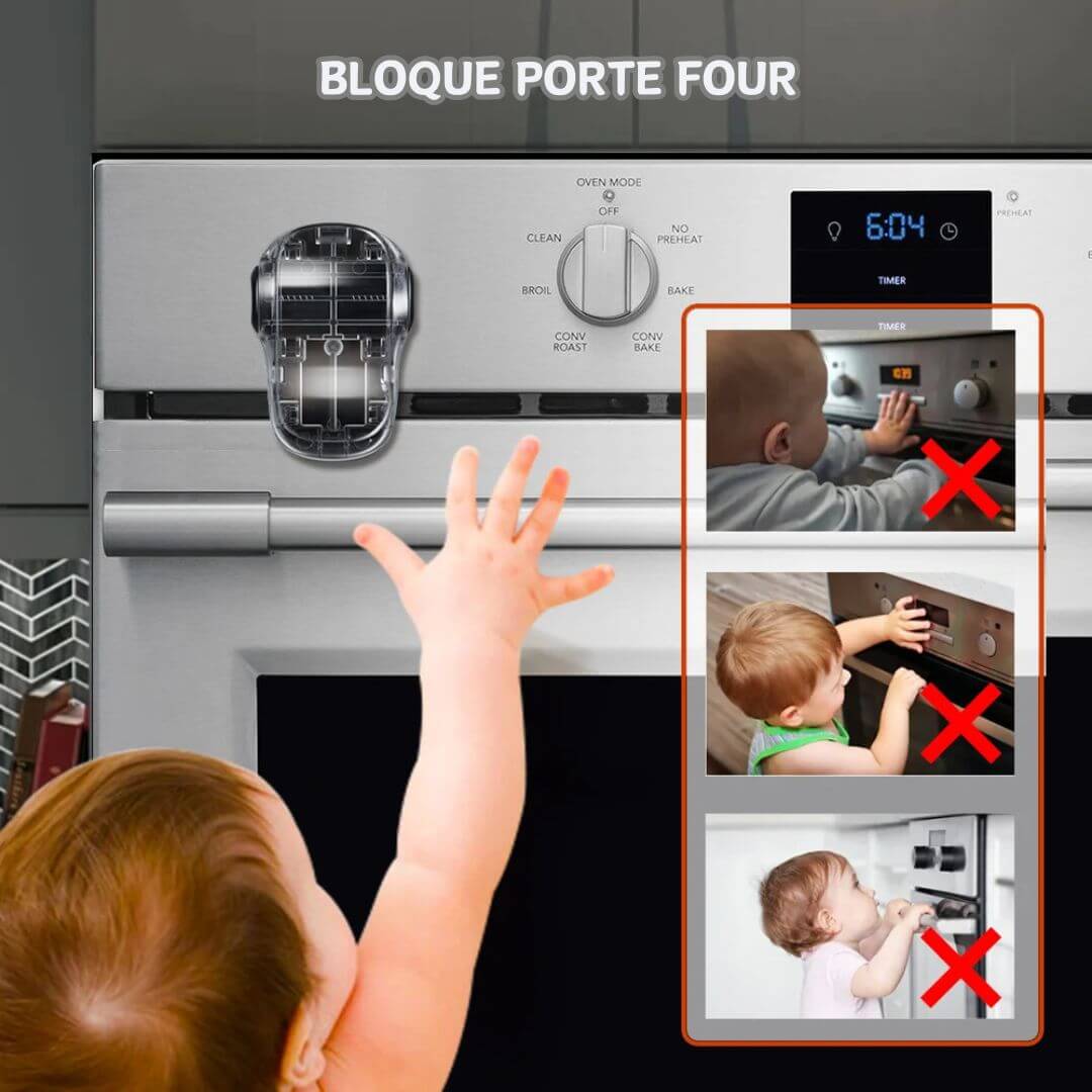 Bloque porte four
