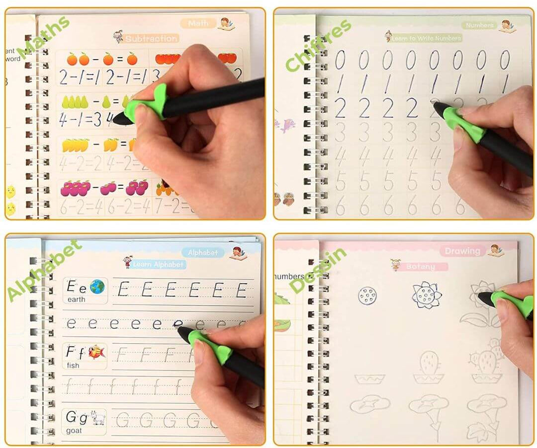 Les 4 carnets du Cahier d'écriture - English Practice