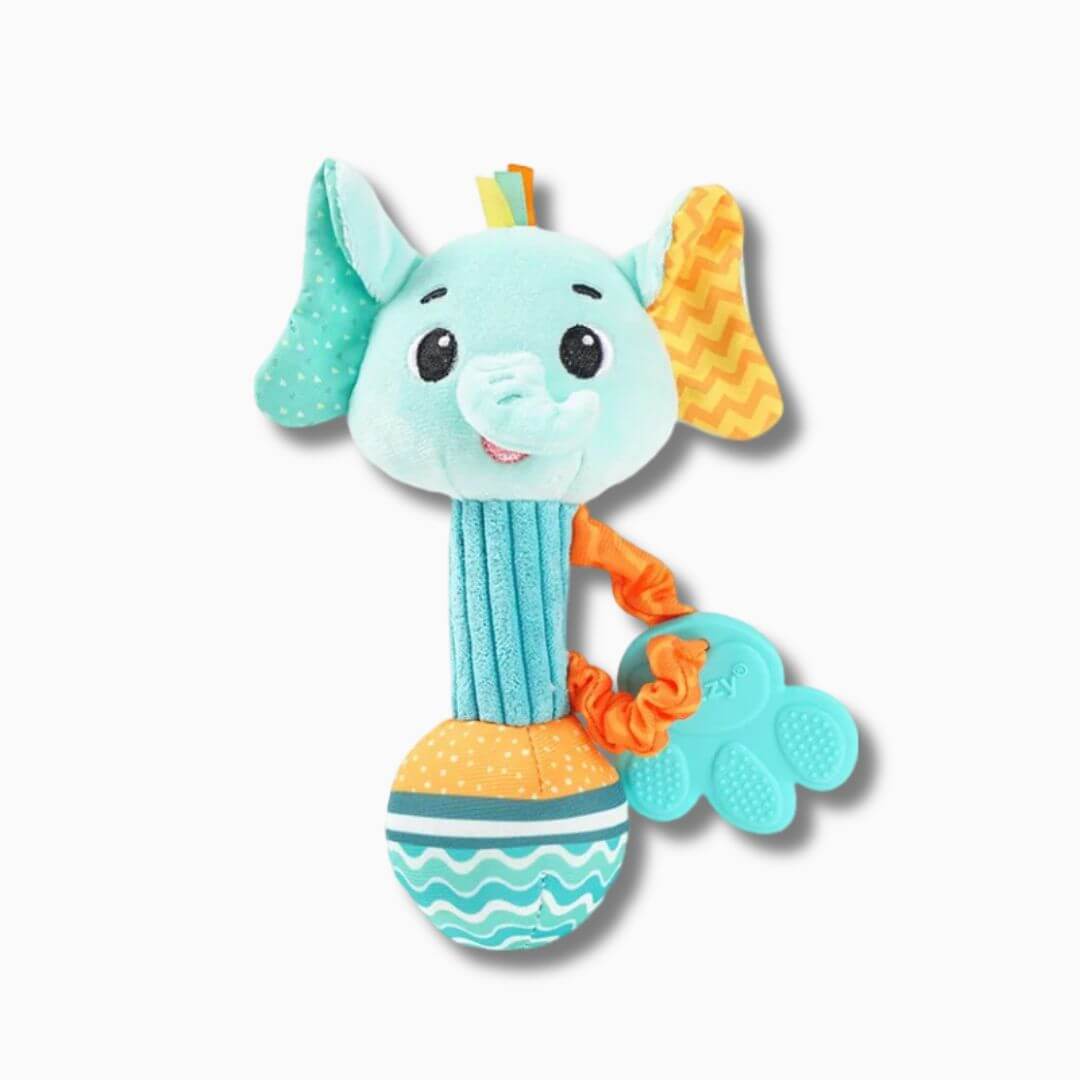 Hochet bébé pour poignet en forme d'éléphant