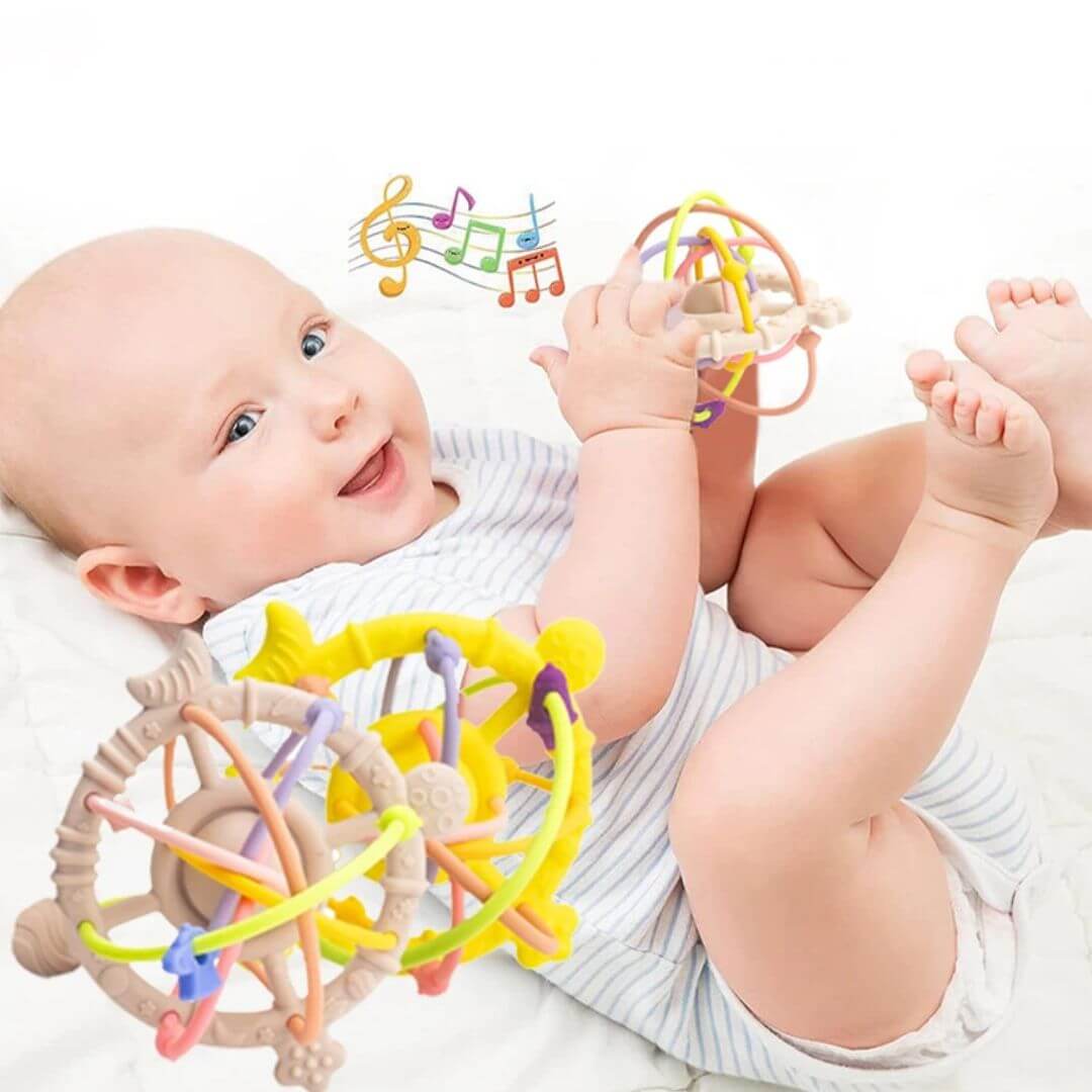 Hochet pour bebe anneau Manhattan pour éveil