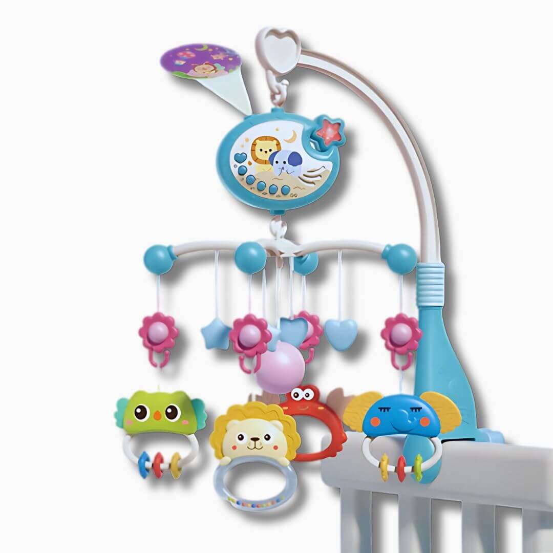 Mobile-musical-bébé-Bleu