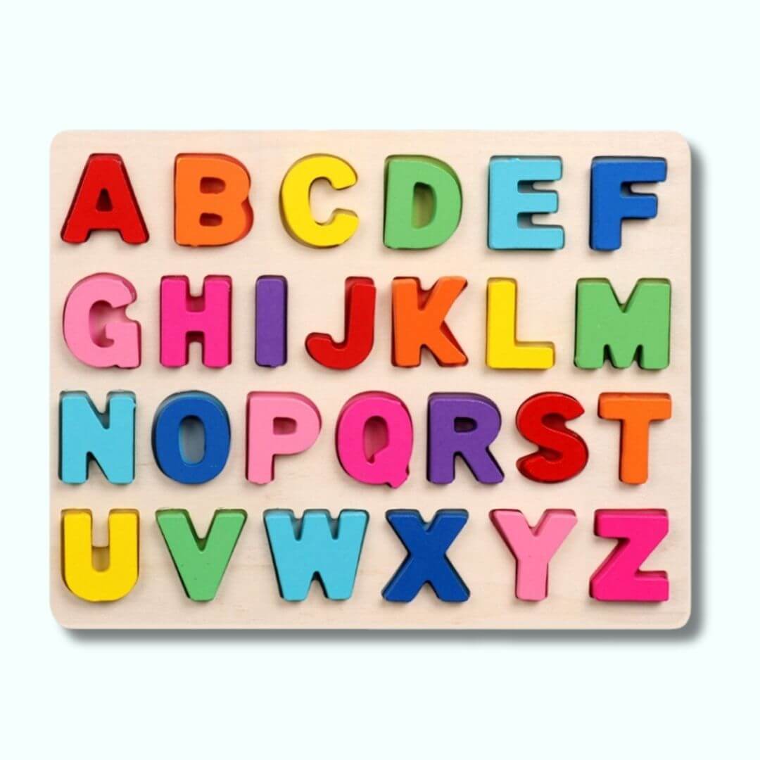 Le Puzzle bois | Lettres et Chiffres, en Alphabet