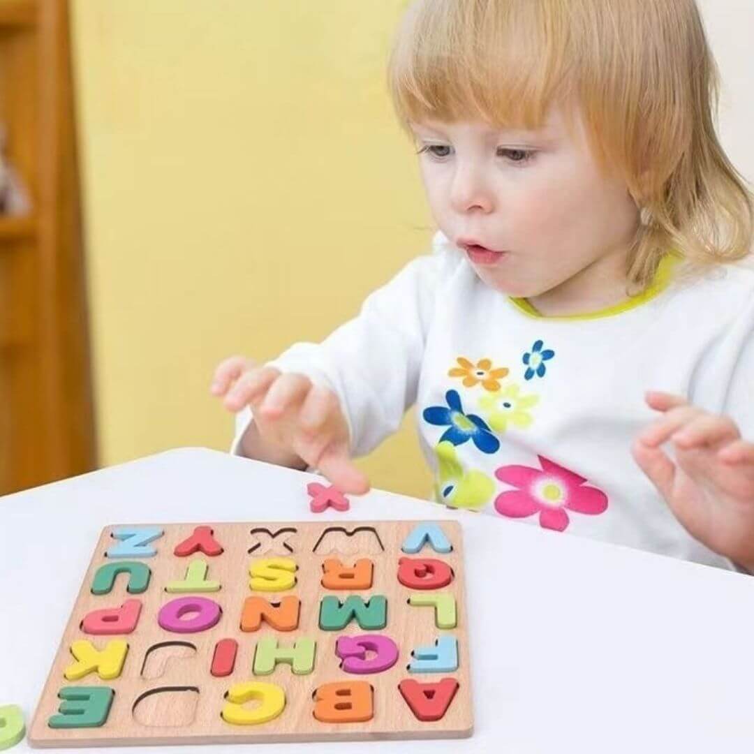 Le Puzzle bois | Lettres et Chiffres, éducatif