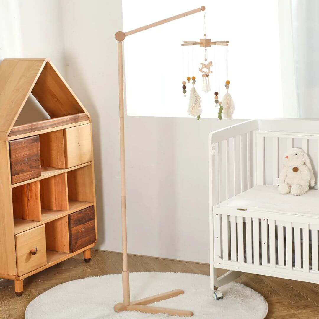Support-pour-mobile-bébé-amovible-décoratif