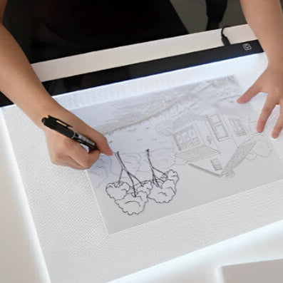 Tablette lumineuse à dessin Format A4 croquis