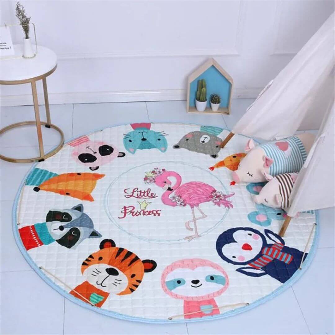 Tapis-de-jeu-bébé-Les-Amis-Animaux-le-signe