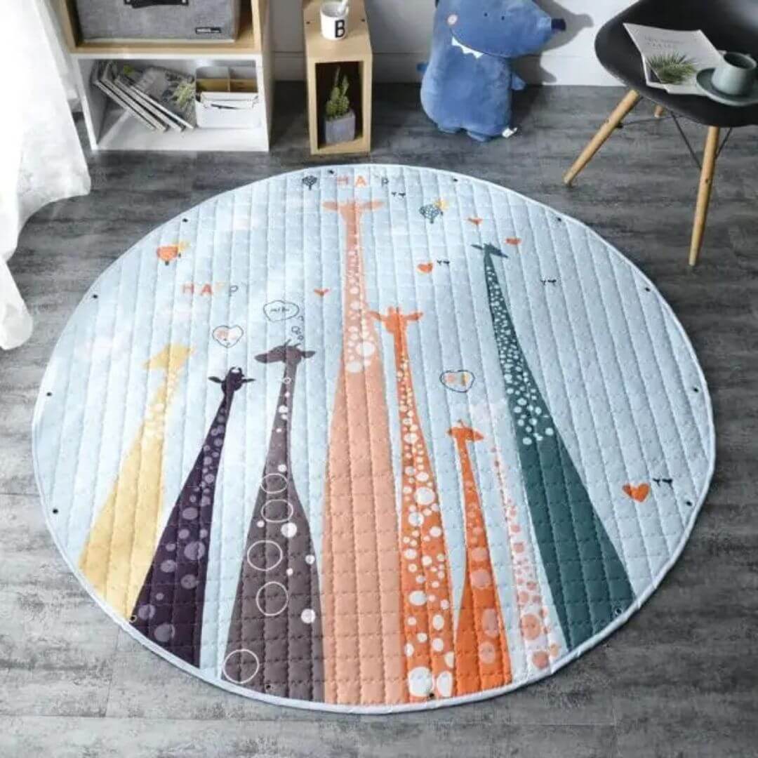 Tapis-de-jeu-bébé-Les-Amis-Animaux-les-longs-cous