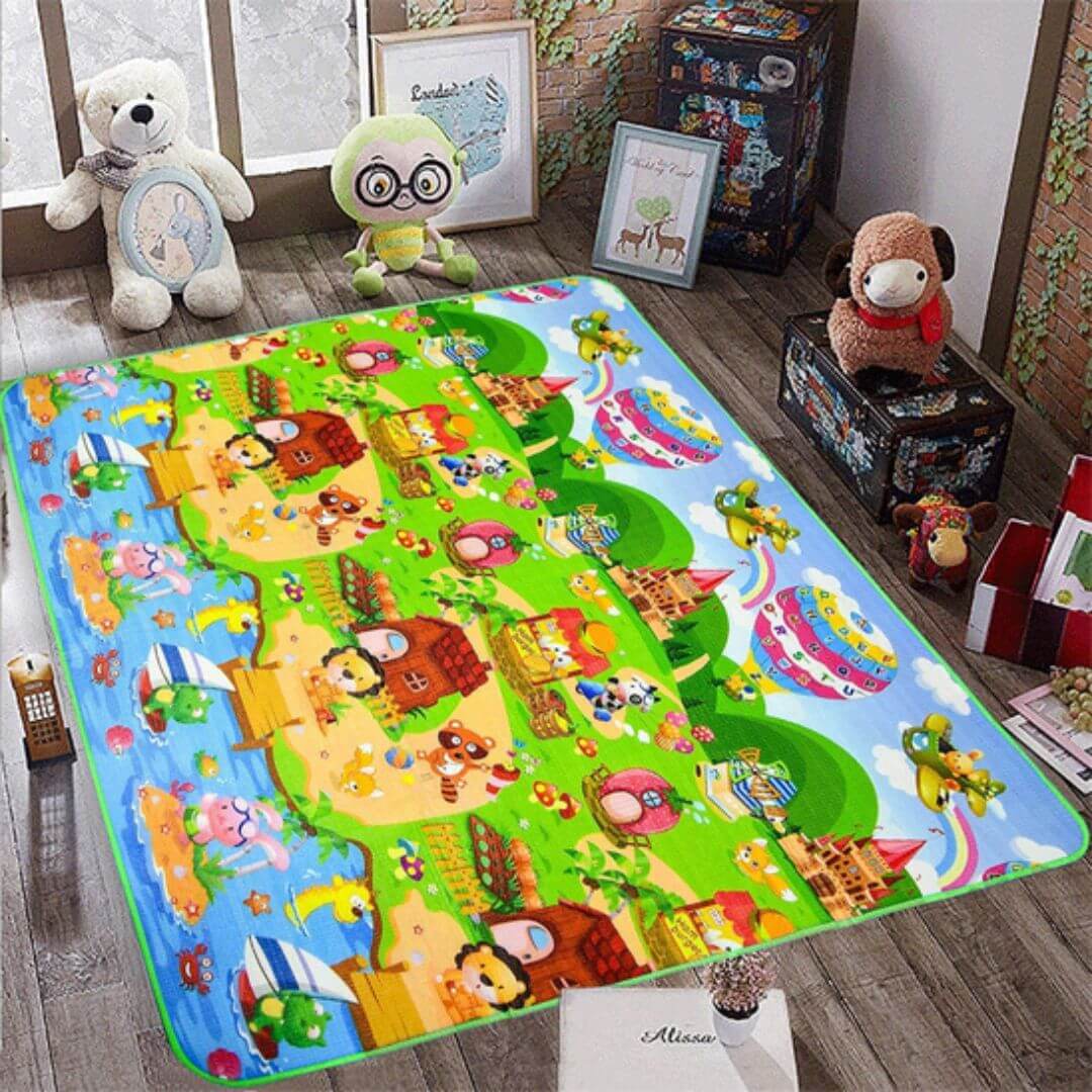 Tapis-de-sol-bébé-double-face-décoration-chambre