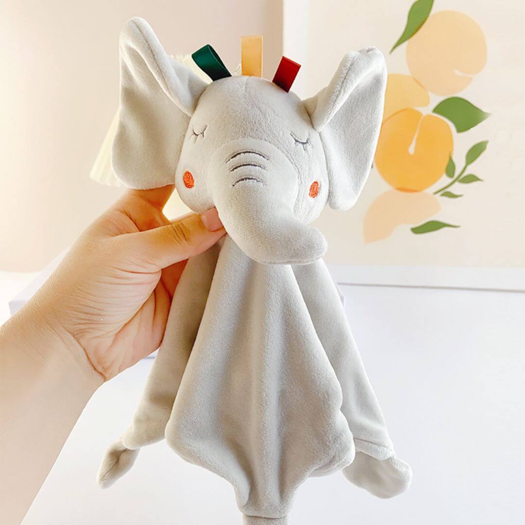 Doudou bébé, Éléphant en hochet mignon