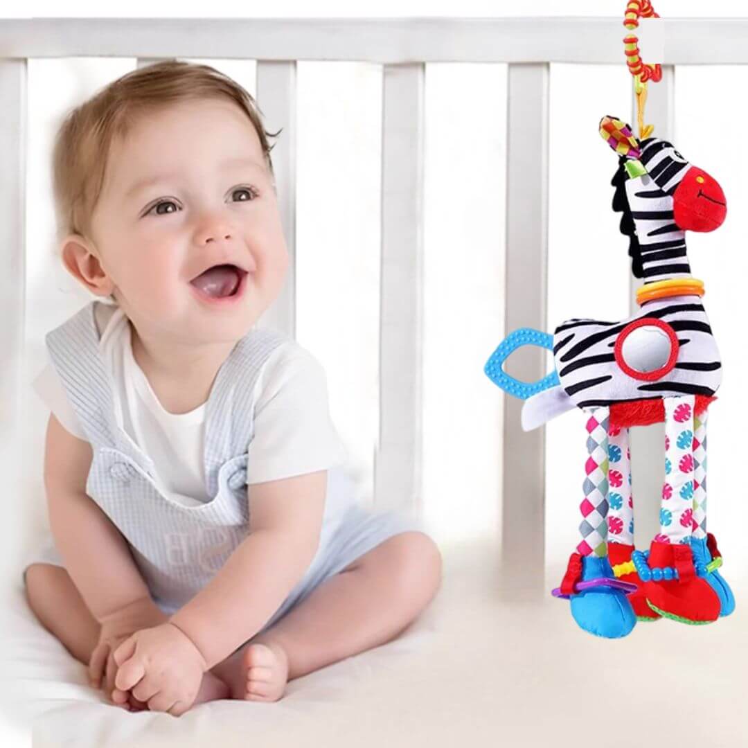 Hochet bébé les longs cous mignons pour lit enfant