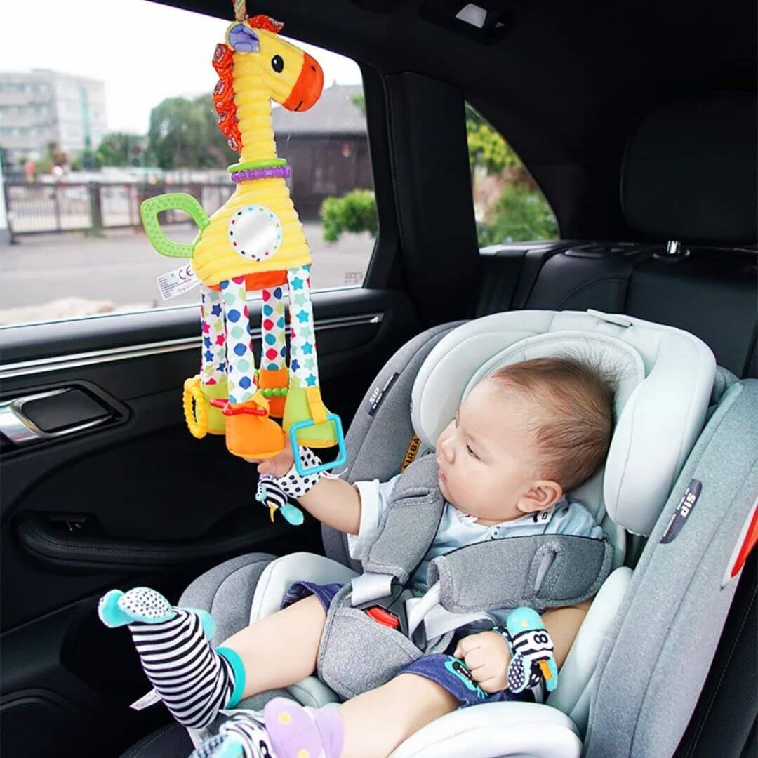 Hochet bébé les longs cous mignons pour voyages