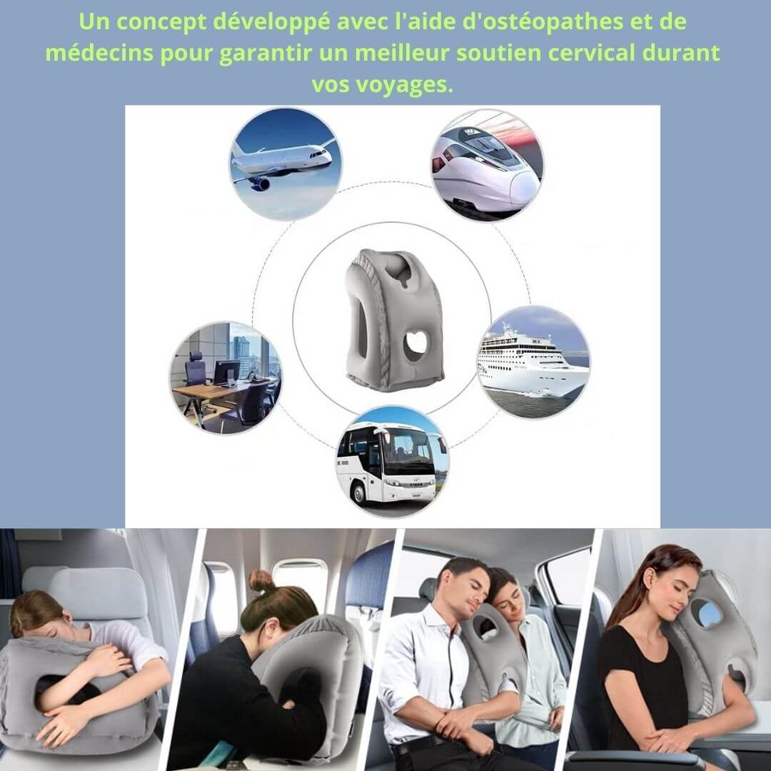 Oreiller de voyage | Air Rest Pro™ - Univers Enfance