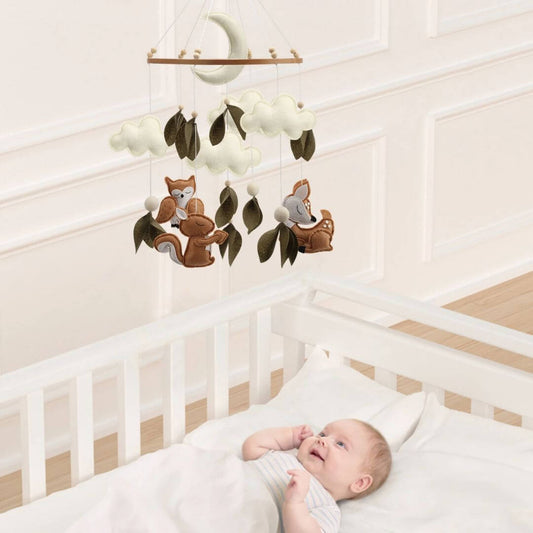 Où placer un mobile pour bébé ?