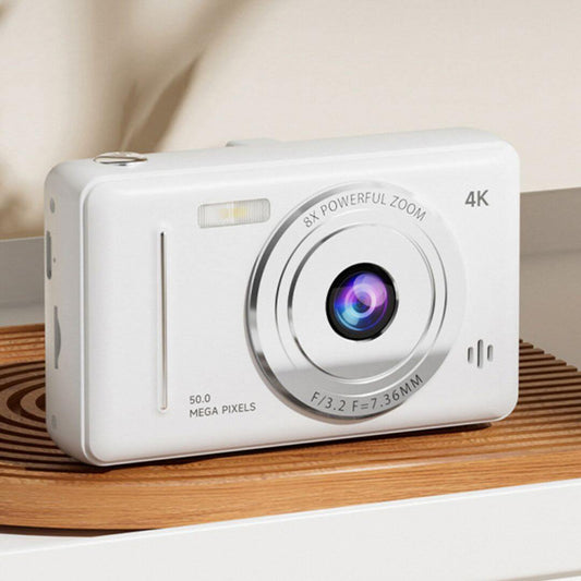 Appareil photo enfant - 4K Blanc 64GB élégant