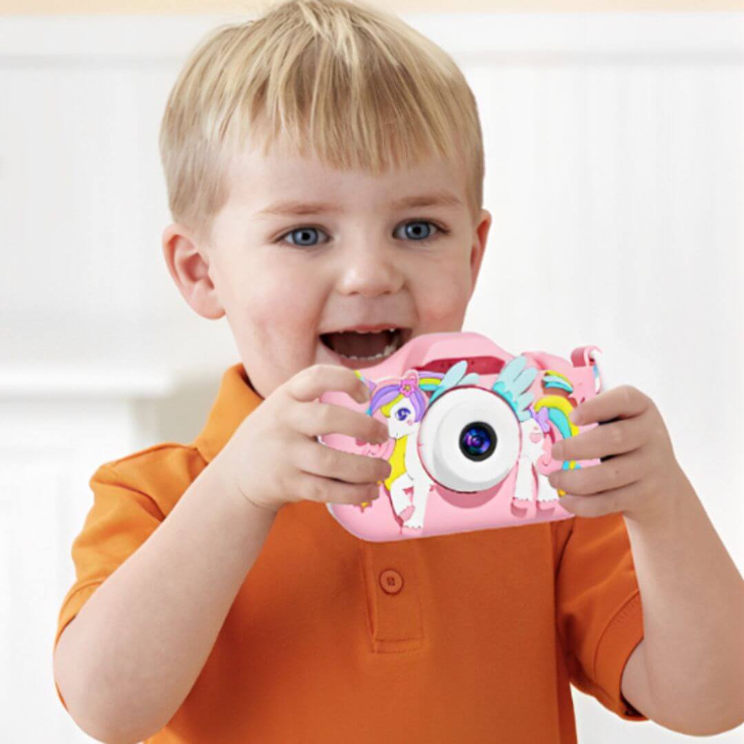 Appareil photo enfant avec étui