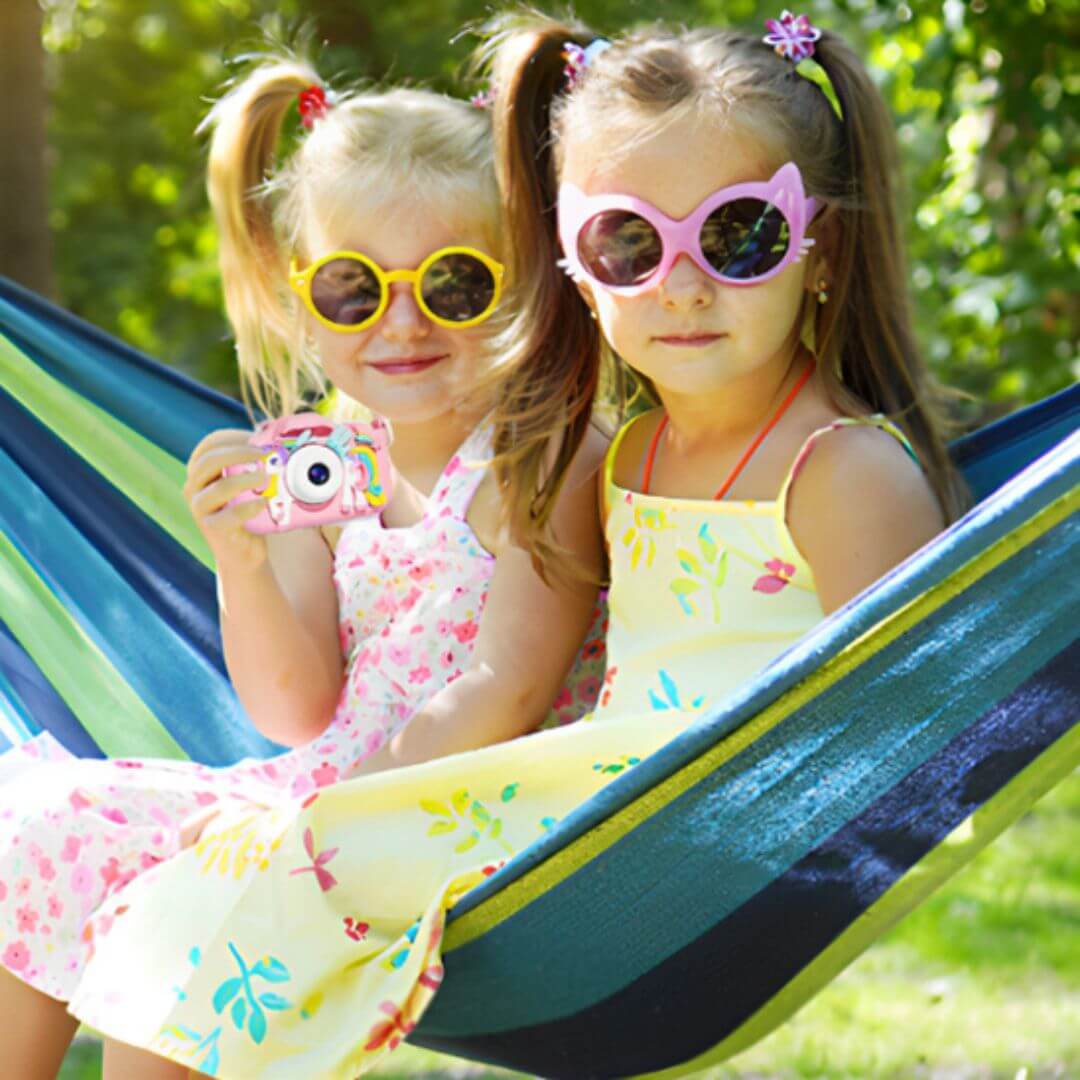 Appareil photo enfant avec étui pour filles