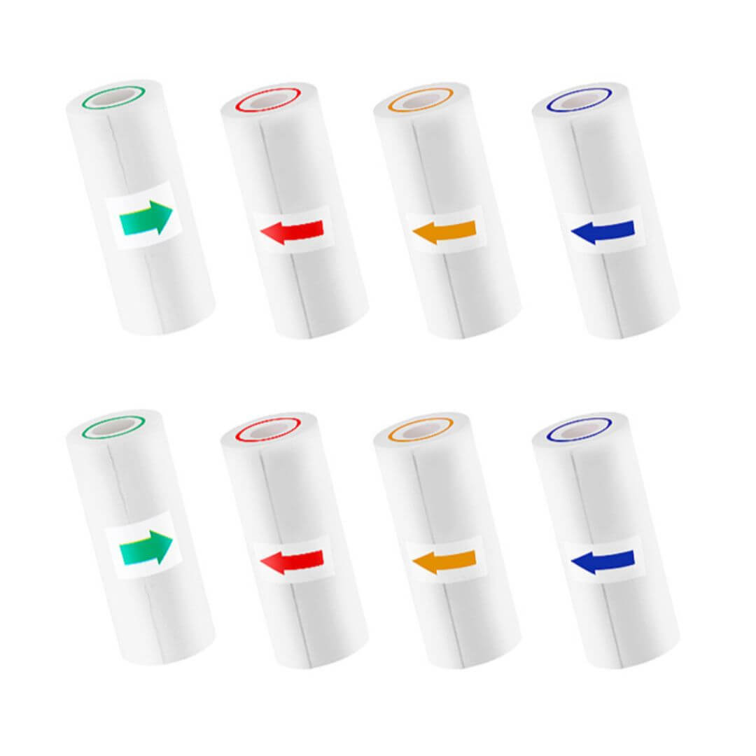 8 rouleaux papier thermique pour Appareil photo instantané enfant