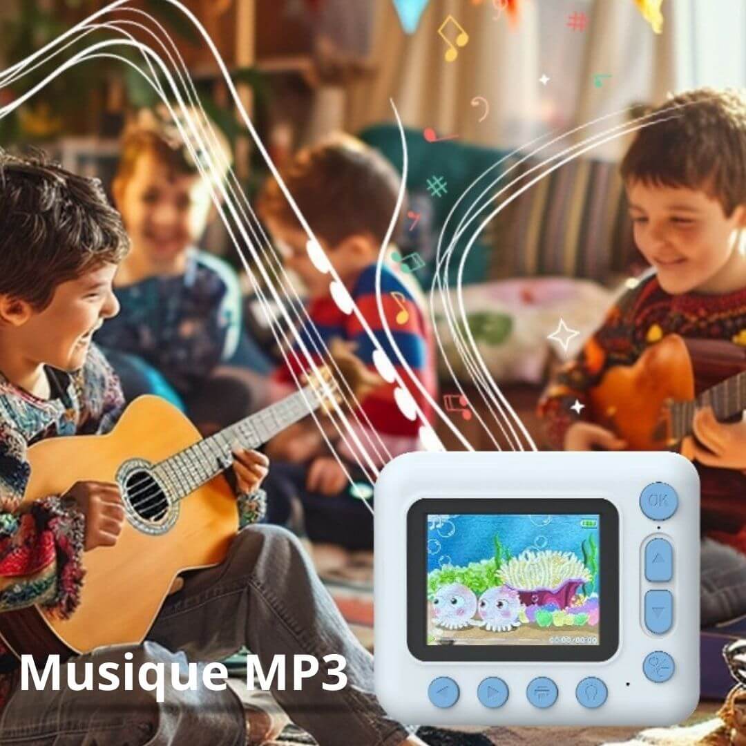 Musique MP3 avec l'Appareil photo instantané enfant Smile 32 GO