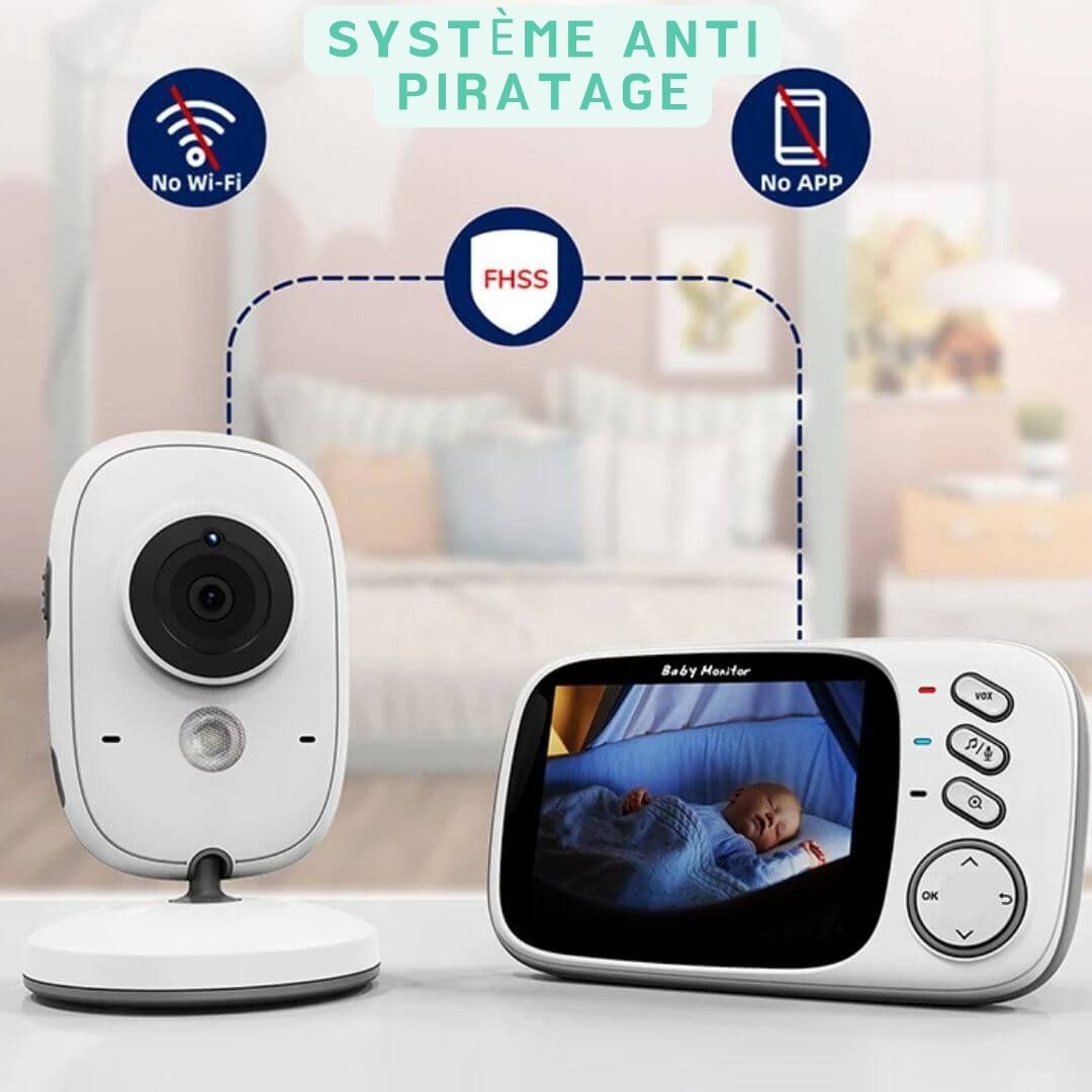 Babyphone-Baby-Monitor-conexion-securisée