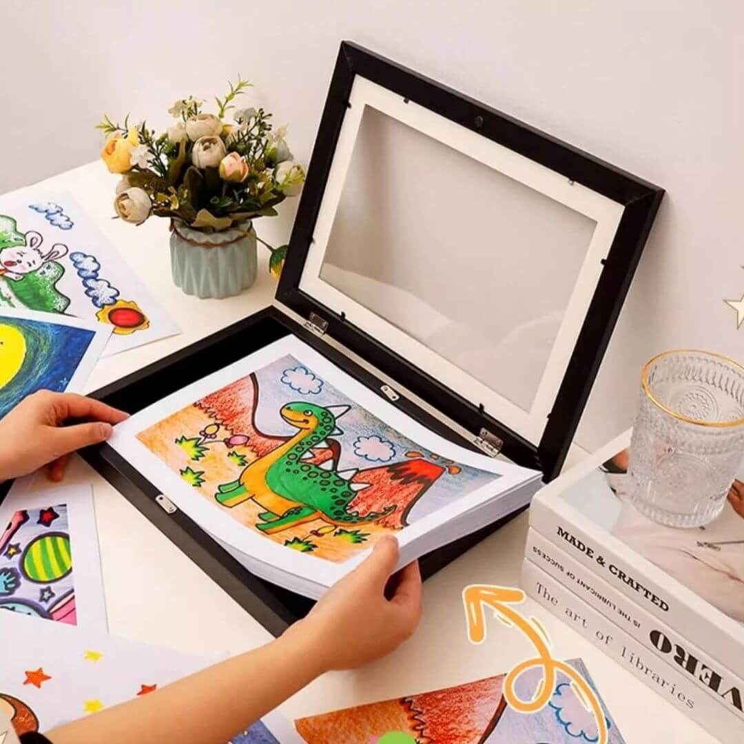 Cadre-dessin-enfant-100-dessins