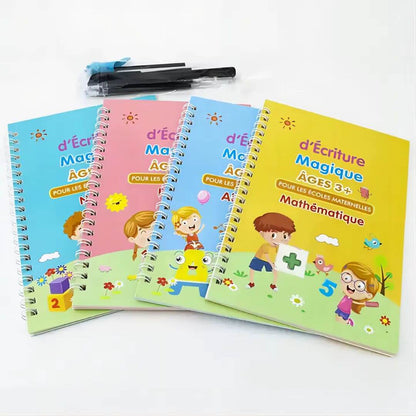 Cahier d'écriture magique coloré