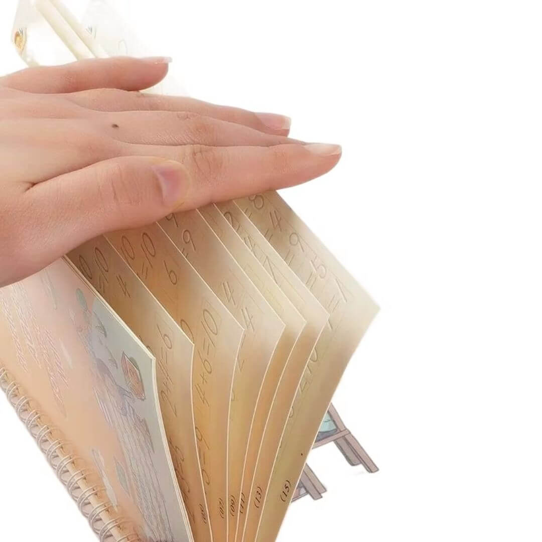 Le Cahier d'écriture magique avec papier épais