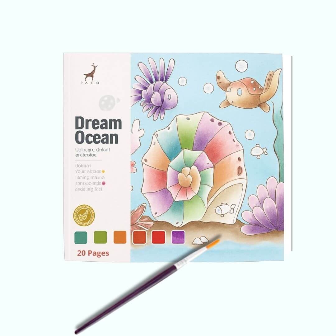 Le Cahier de dessin - Aquarelle Océan de rêve