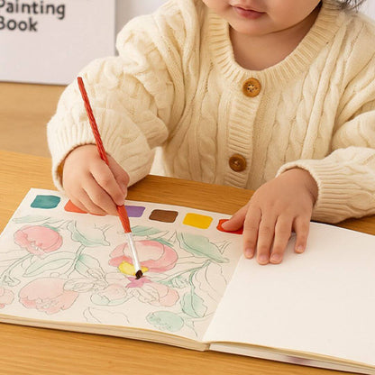 Le Cahier de dessin - Aquarelle pour filles de 4 ans