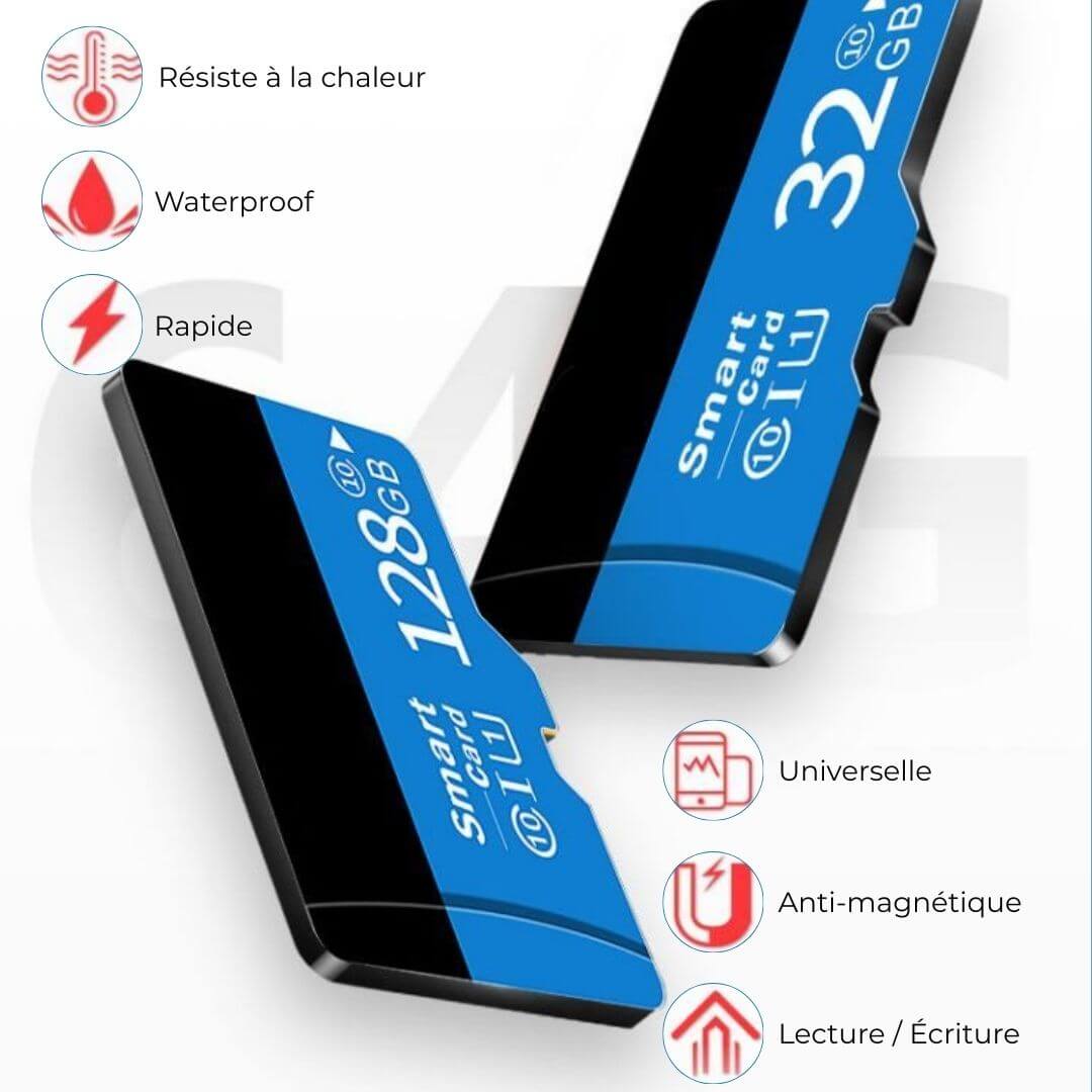 Carte SD - C10 Ultra Rapide