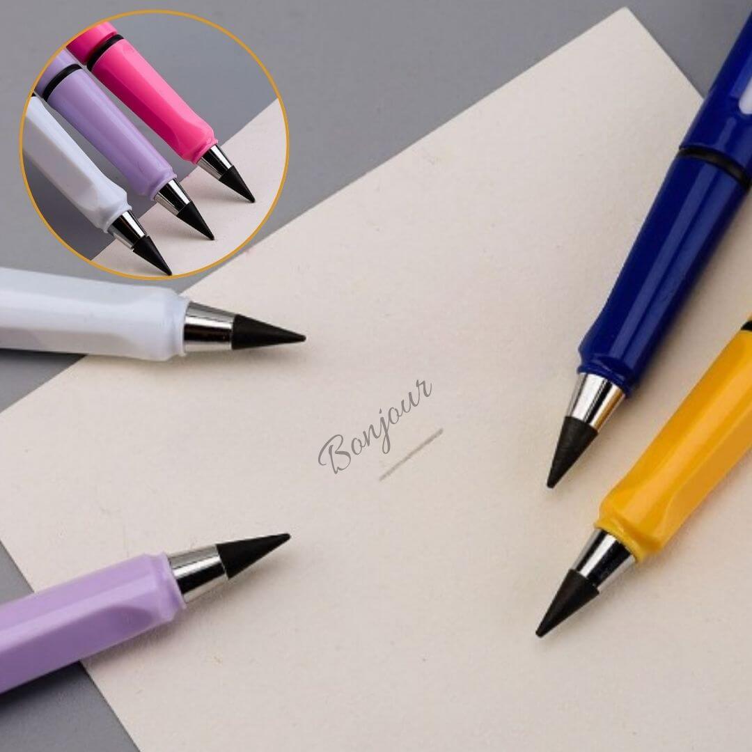 Le Crayon dessin avec écriture lisse