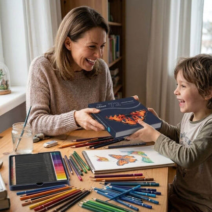 Crayons de couleur | 72 Teintes
