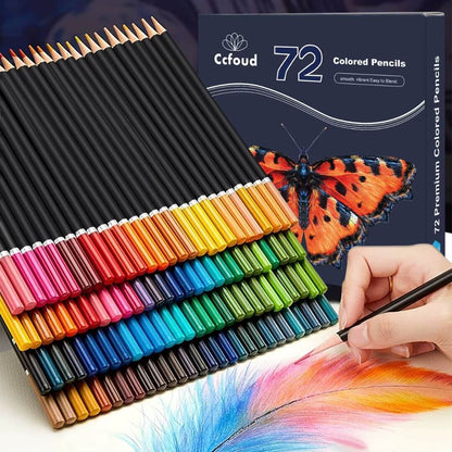 Crayons de couleur | 72 Teintes