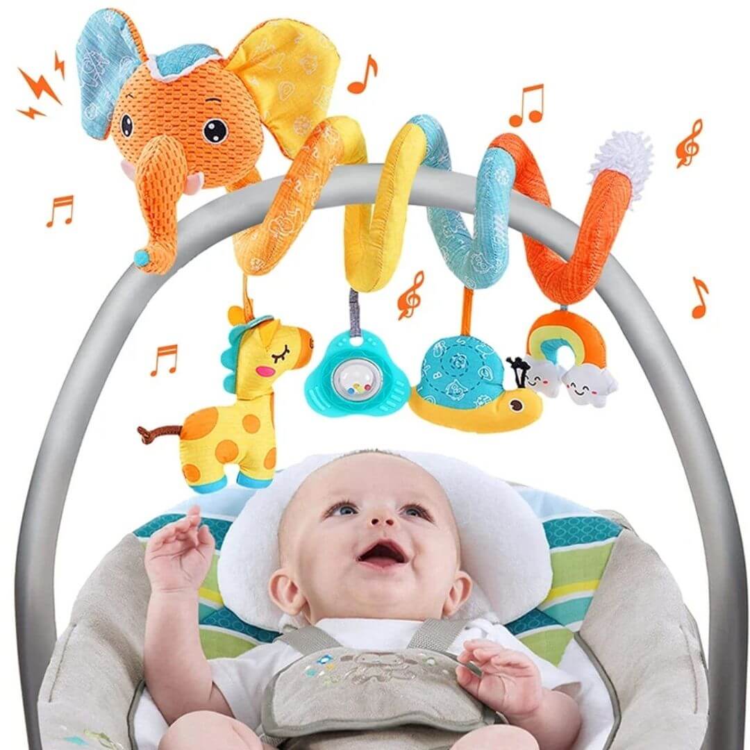 Hochet-bébé-l'éléphanteau-câlin-stimulant
