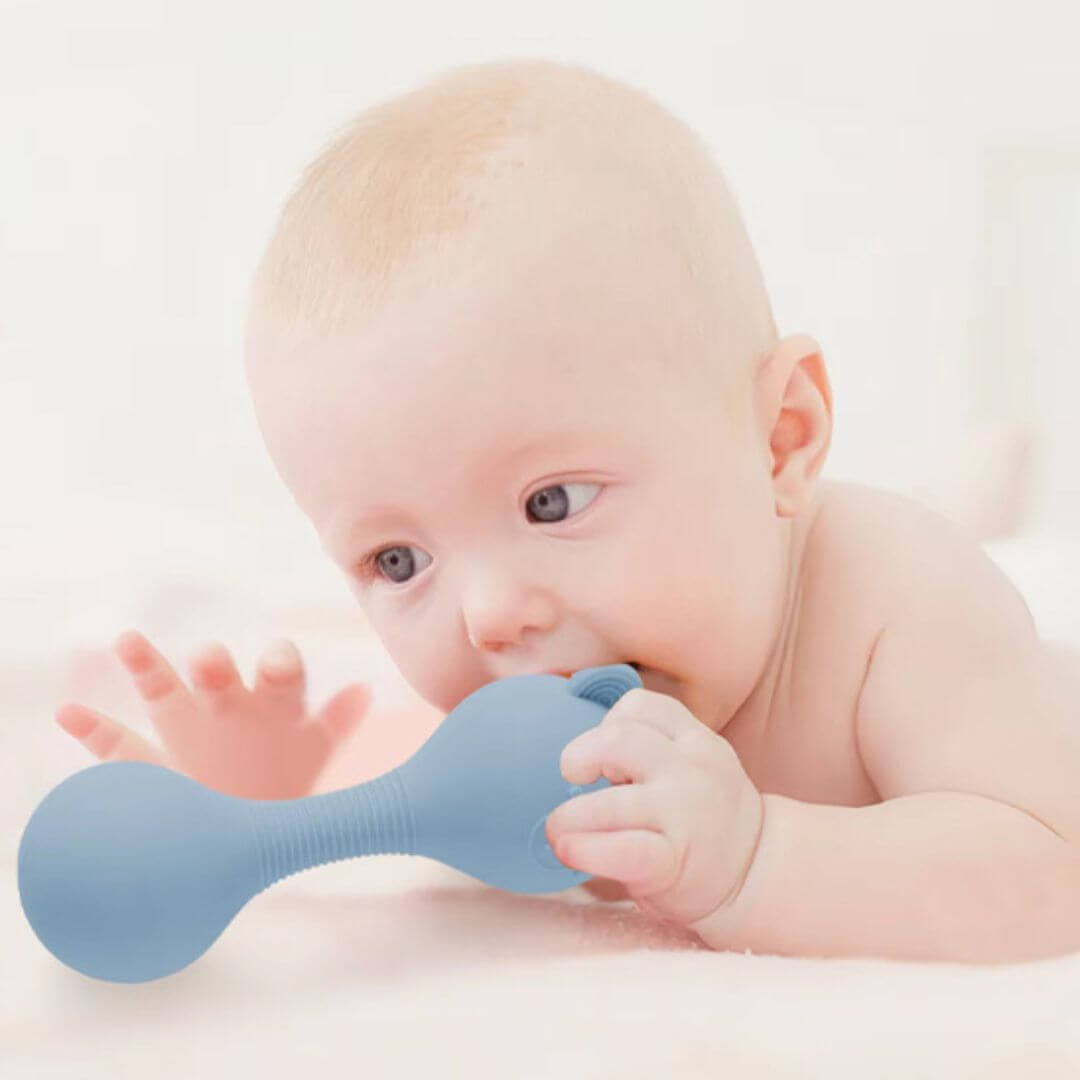 Hochet bebe maracas petit ourson sécuritaire