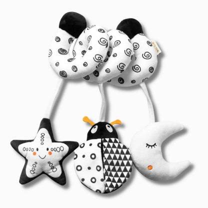 Hochet-bébé-noir-et-blanc-contrastants-coccinelle