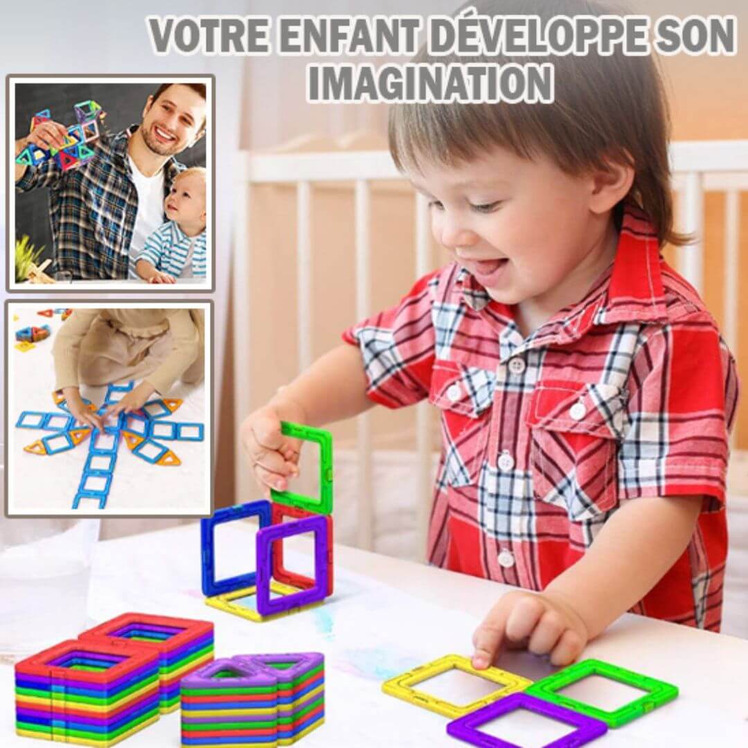 Jeu de construction magnétique