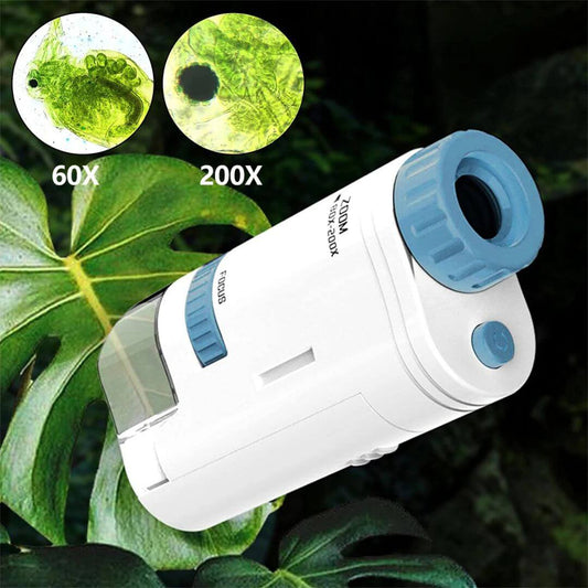 Microscope enfant LearnScope™, Portable LED 200x, univers-enfance.com