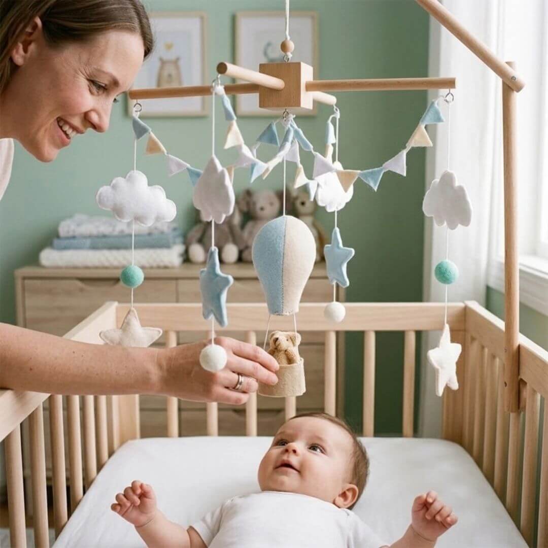 Mobile pour bébé | La Montgolfière - univers-enfance.com