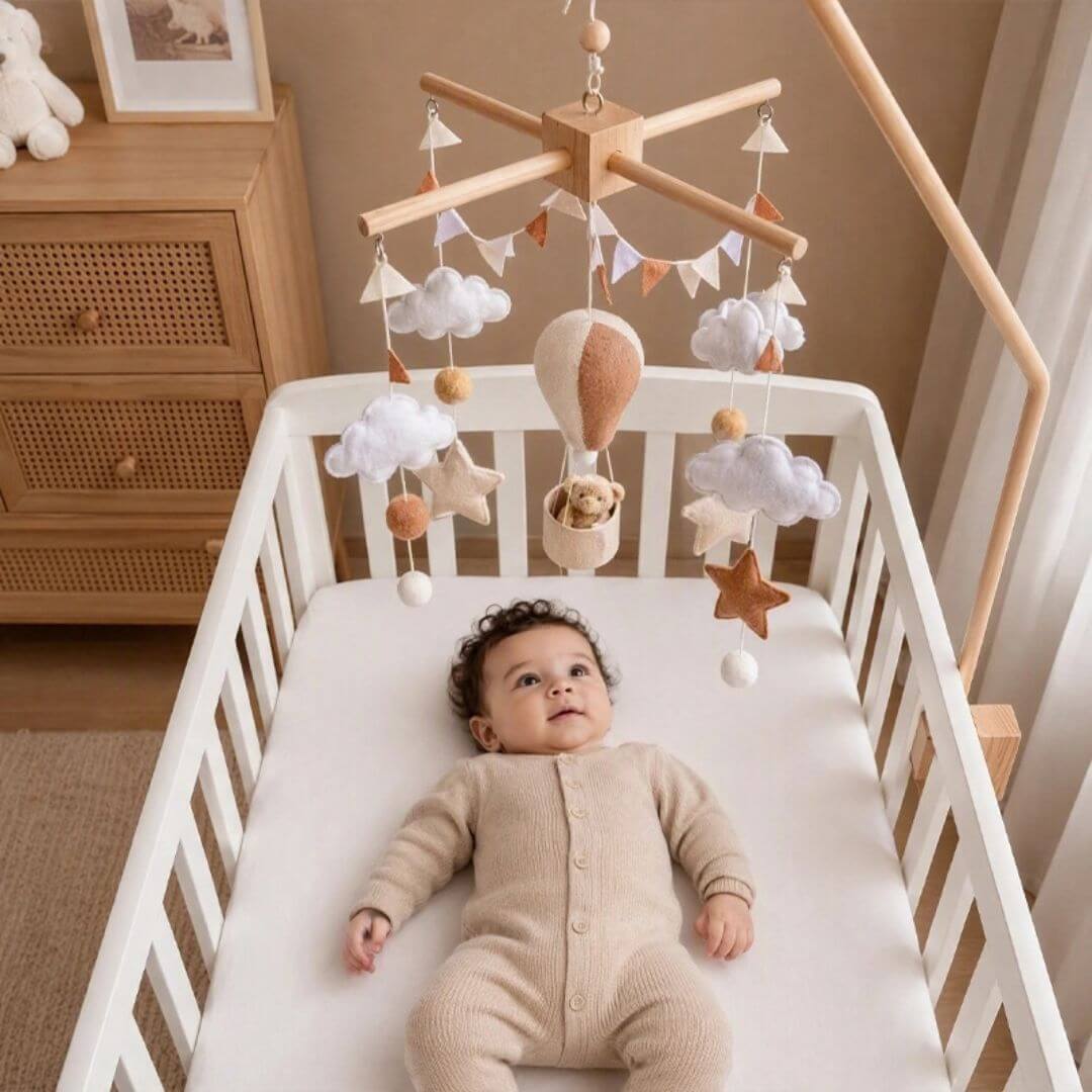 Mobile pour bébé | La Montgolfière - univers-enfance.com