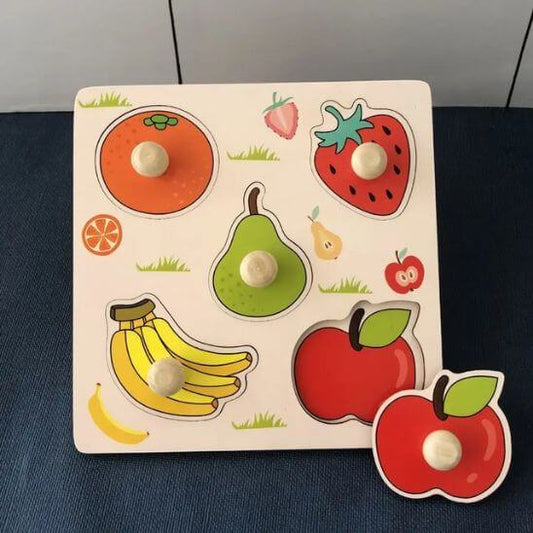 Puzzle bebe Fruits Montessori