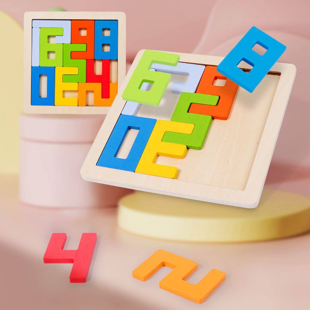 Le Puzzle bois Casse-tête, pour les enfants de 3 ans et plus