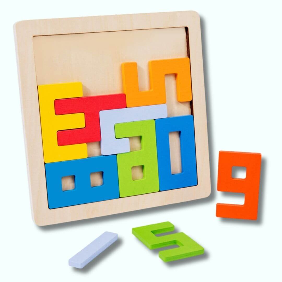 Les pièces du Puzzle bois Casse-tête