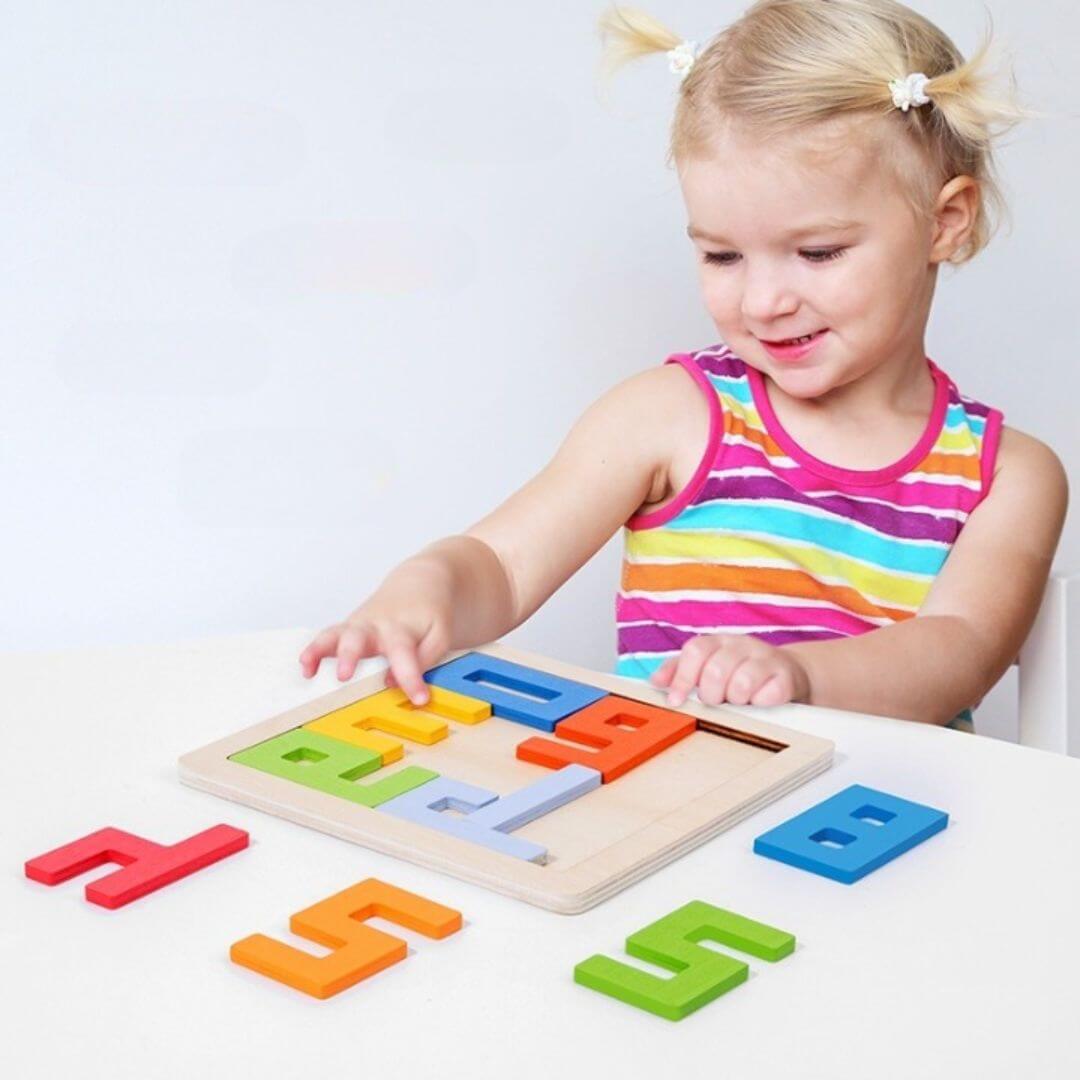 Le Puzzle bois Casse-tête, stimulant