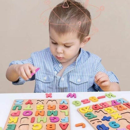 Le Puzzle bois | Lettres et Chiffres, instructif