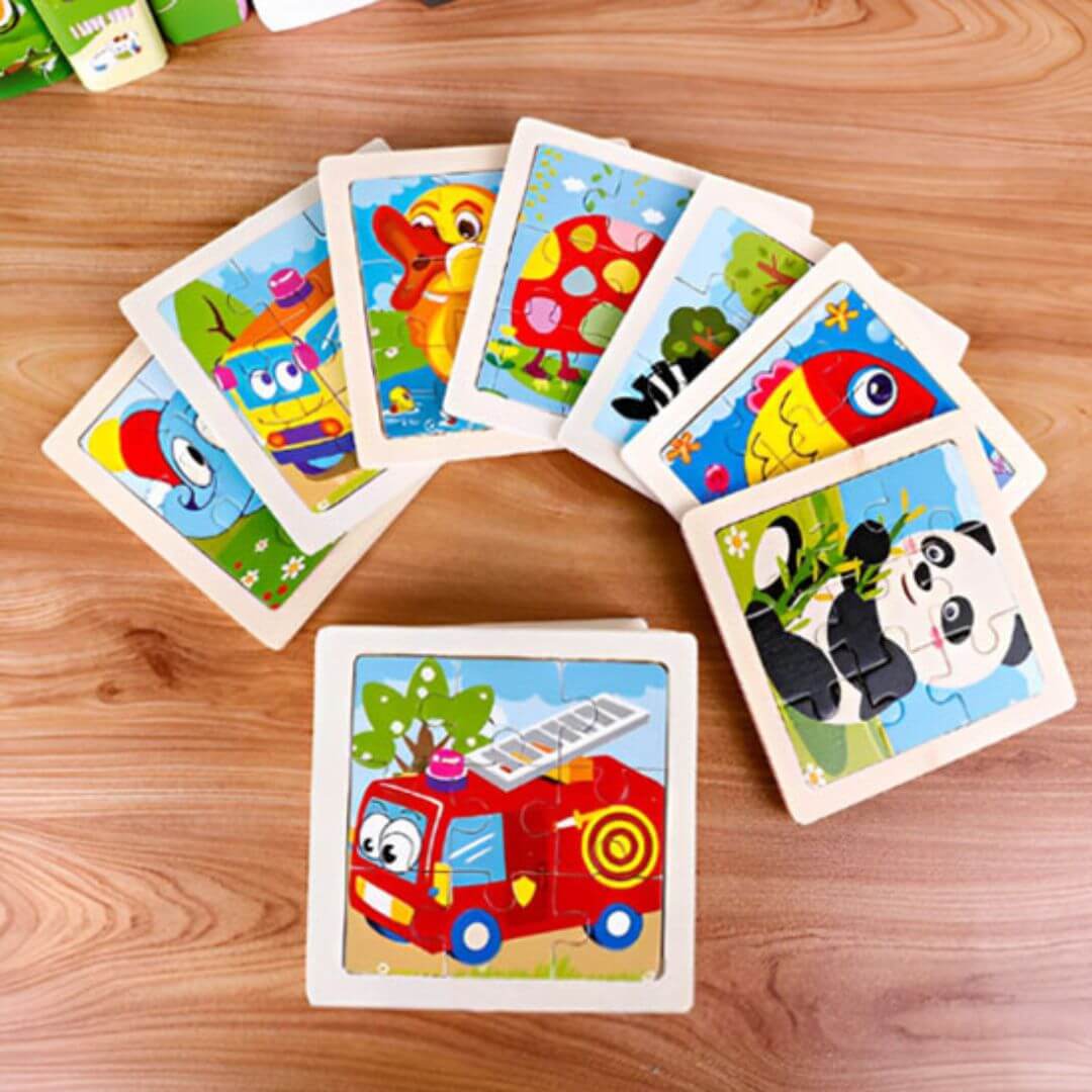 Le Puzzle en bois | Éveil Coloré pour enfants