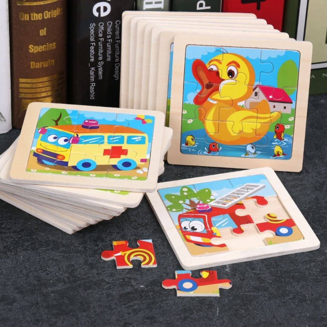 Le Puzzle en bois | Éveil Coloré