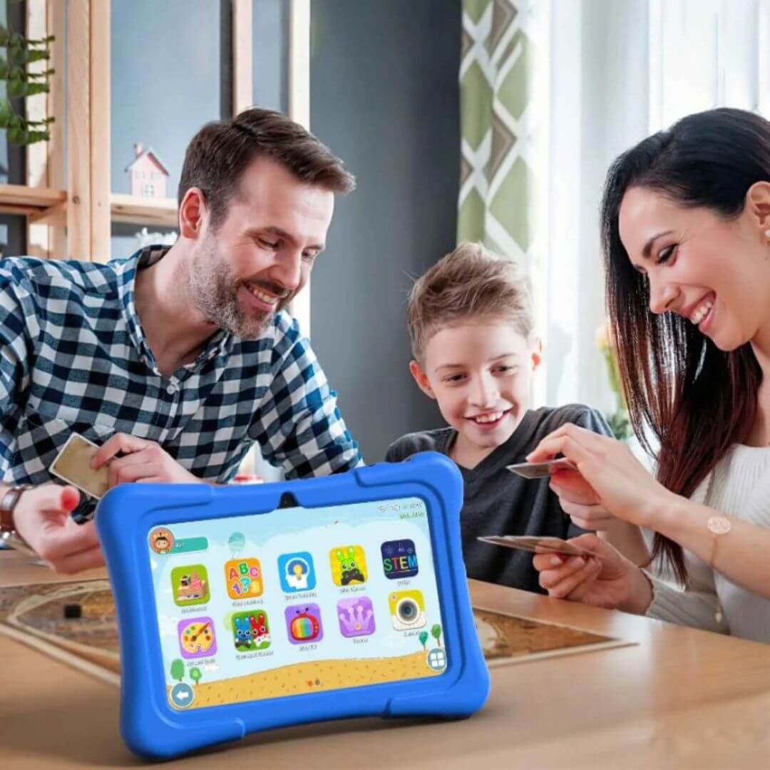 Tablette-enfant-Learn-Pad™-temps-en-famille