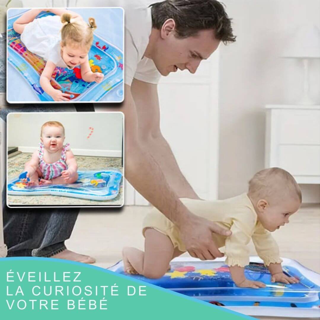 Tapis-d'eau-bébé-l'ile-paradisiaque-premiers-pas