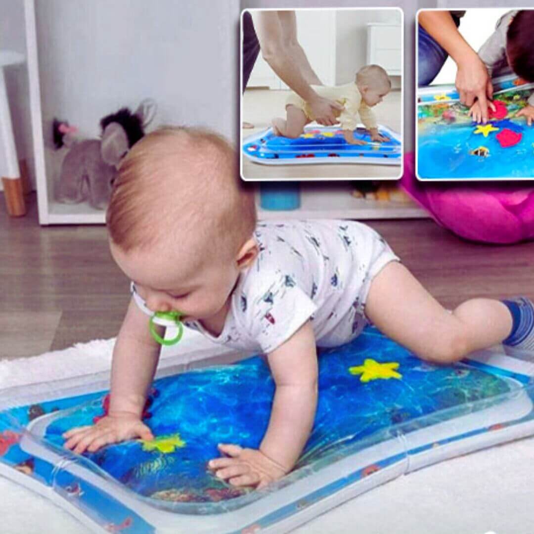 Tapis-d'eau-bébé-les-dauphins-ramper